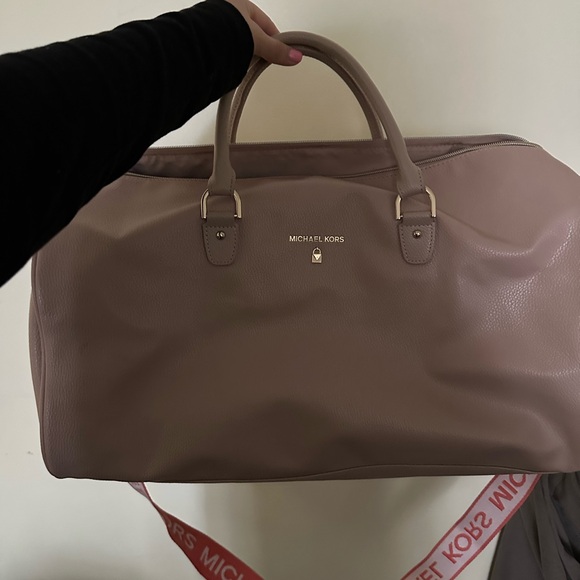 Michael Kors Pink Duffel Bag - Picture 2 of 3